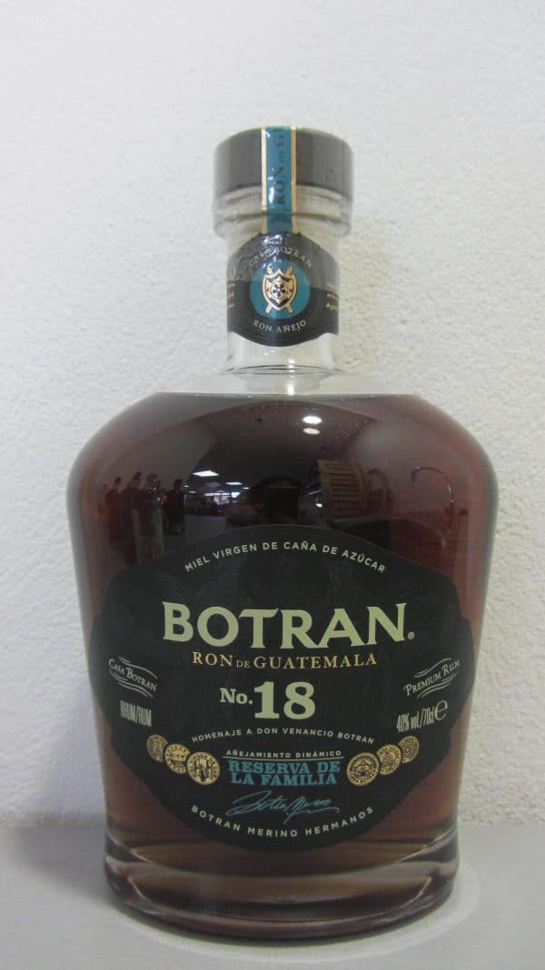 RHUM BOTRAN 18 ANS 70CL  40%VOL