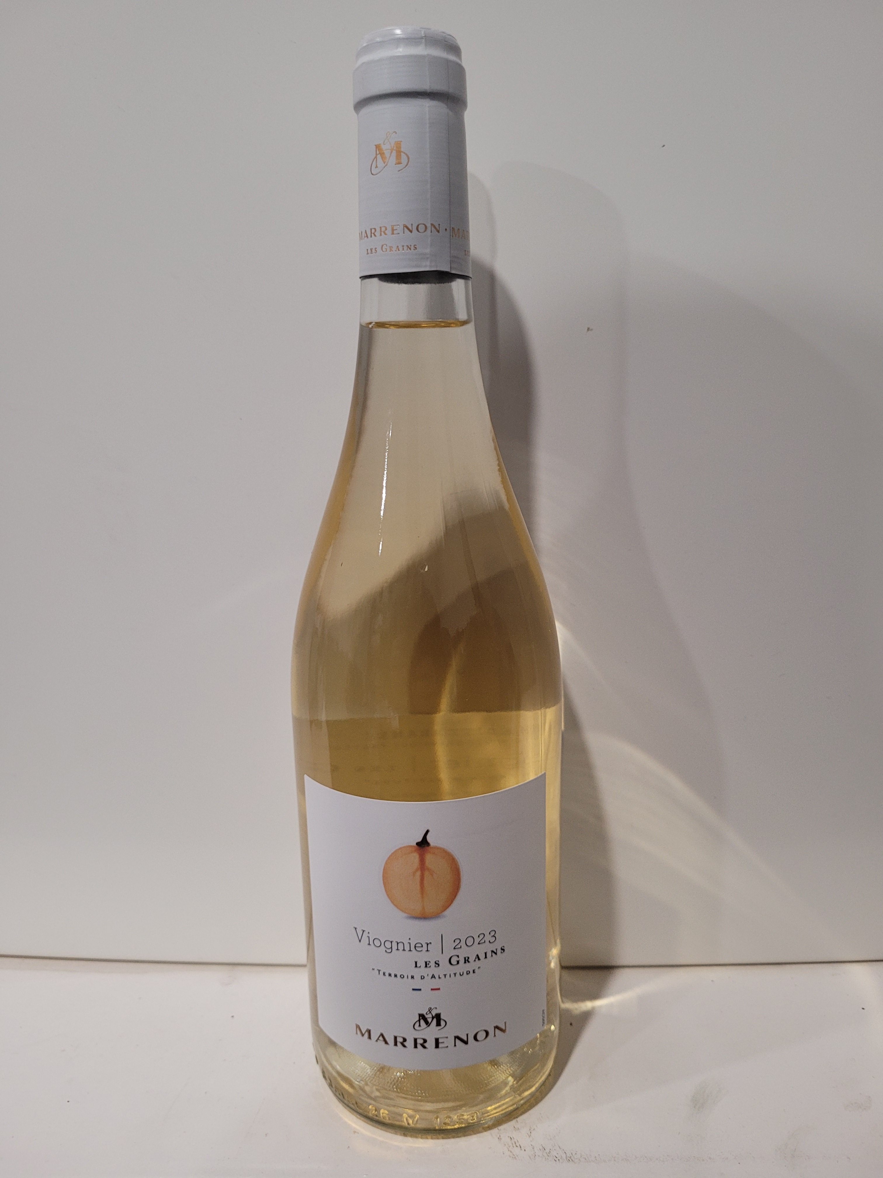 Les Grains Viognier IGP Méditerranée 2023 75 cl 13,5°