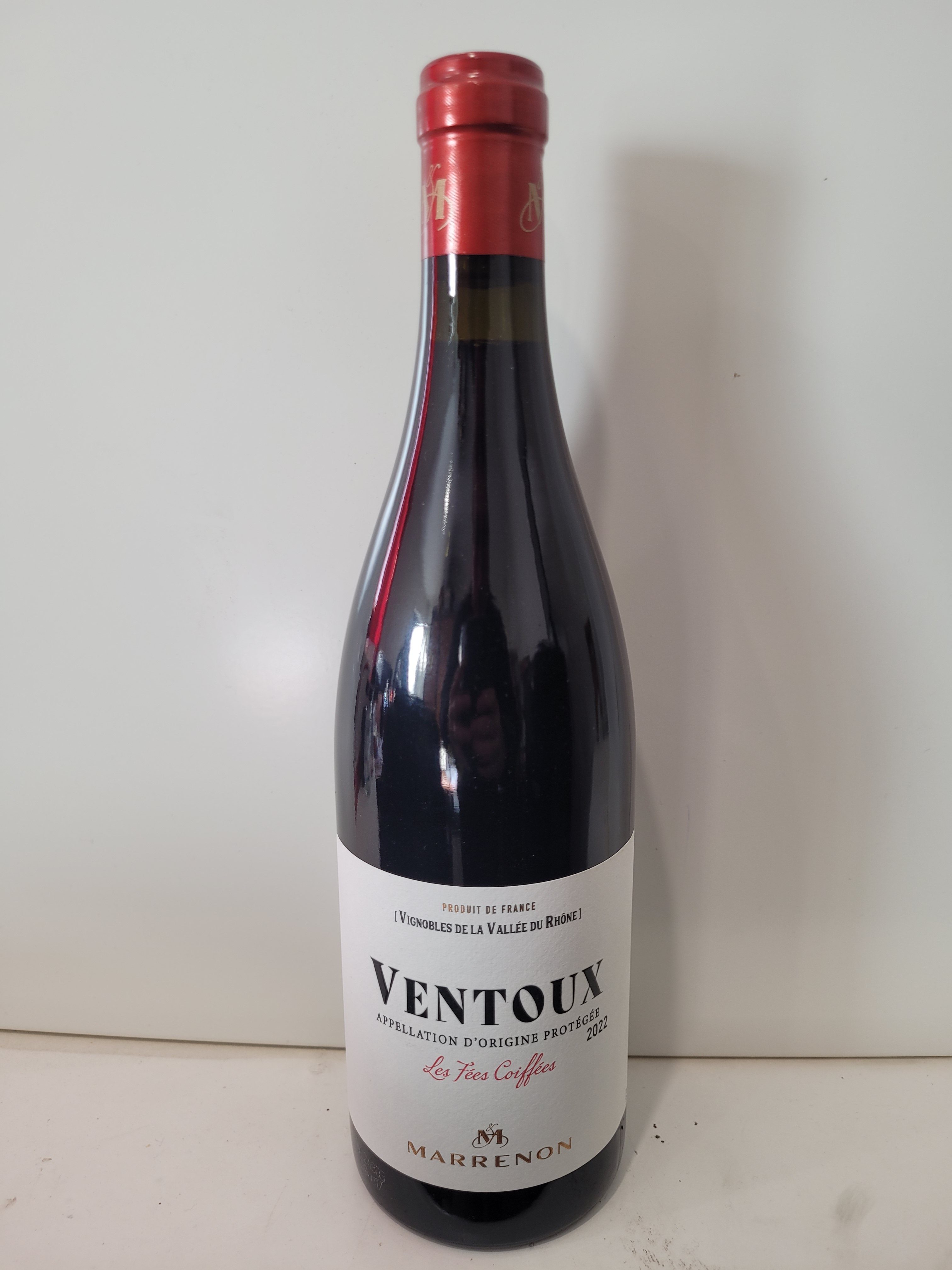 VENTOUX 2022 Les Fées Coiffées MARRENON 14,5°